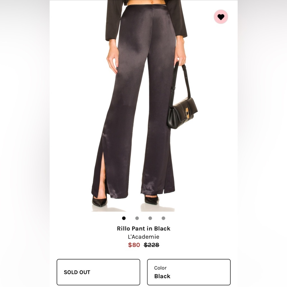 L’Academie Black Pant